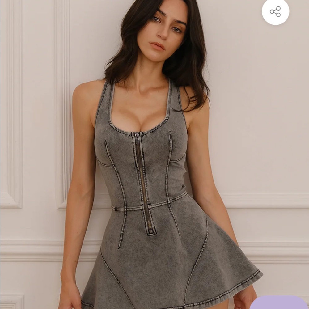 WISKII Beyond Denim Dress - As seen in Taylor Swift music video UK Sz L NWT